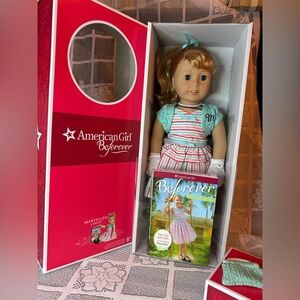 American Girl Maryellen Larkin 18" Doll in Meet Outfit and Book w/ Accessories
